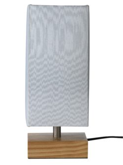 Collection - Alfis USB Wooden - Table Lamp - White
